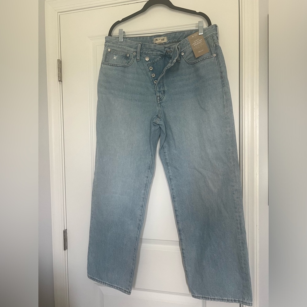 Madewell Curvy Low-Slung Straight Jeans - Picture 5 of 6